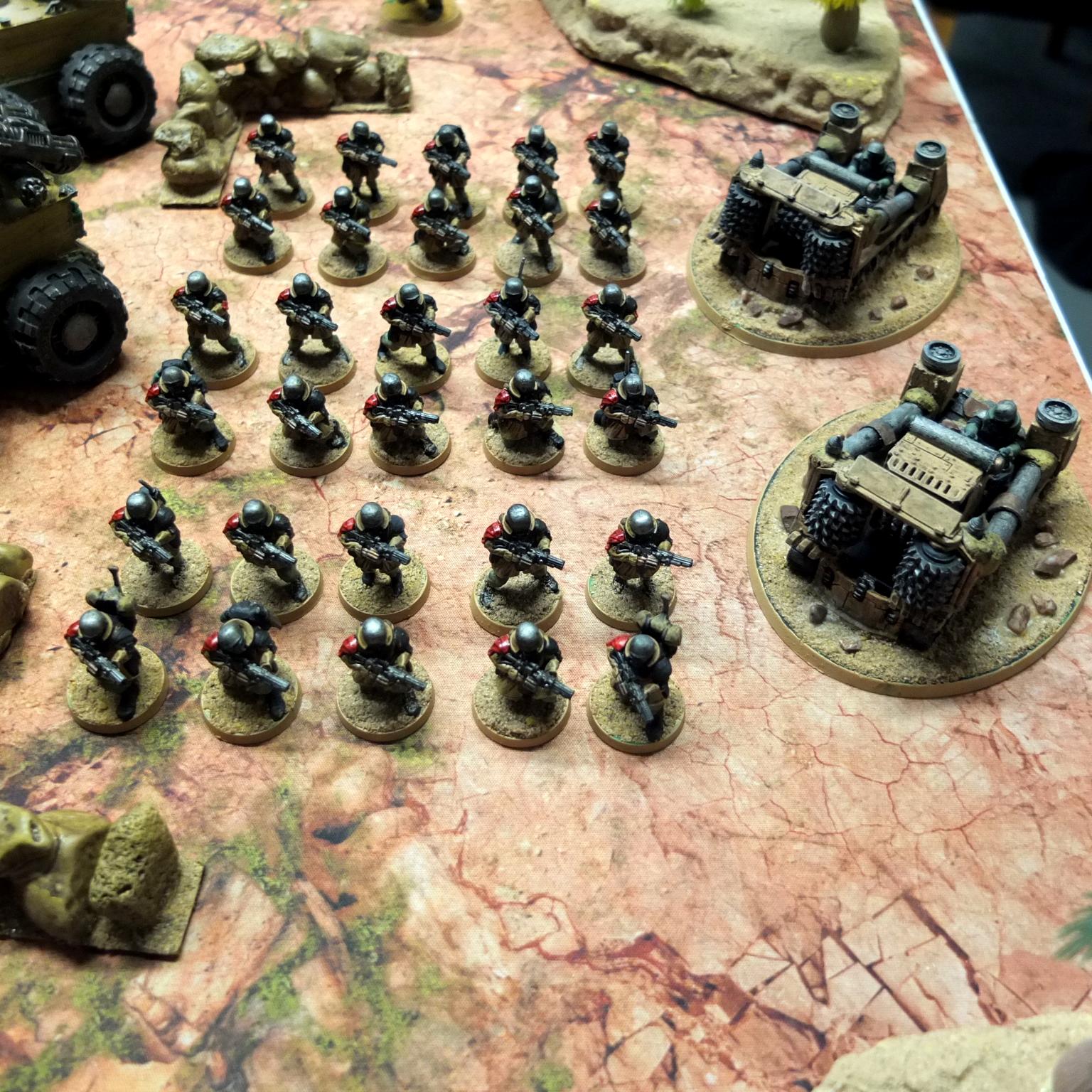 Astra Militarum Conversion Count As Custom Desert Fighters